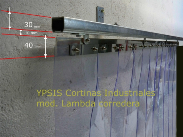 seco más partícipe Cortinas de PVC, Lamas PVC flexible e industriales, cortinas de lamas -  Ypsis
